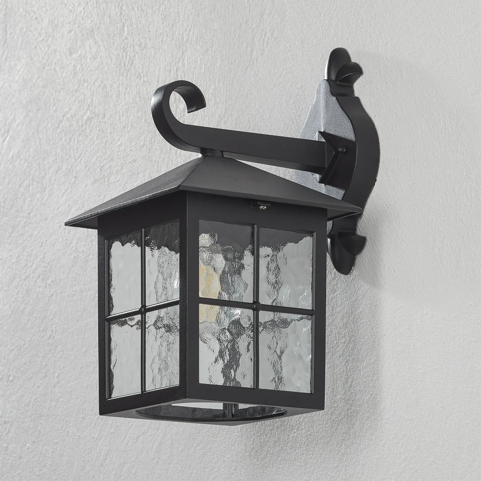 Aplique de exterior Winchester BL18, con farol inferior, IP43