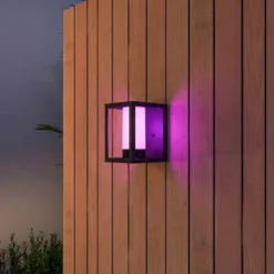 Aplique de pared Calex Smart Outdoor Lantern, CCT, RGB