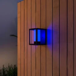 Aplique de pared Calex Smart Outdoor Lantern, CCT, RGB