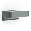 Aplique de pared con sensor inteligente STEINEL L 810 SC, color antracita