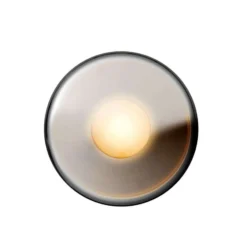 Aplique de pared Endless de DESIGN BY US, cromado, IP54, cristal espejado