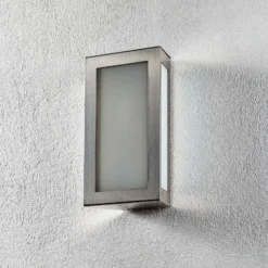 Aplique de pared exterior cuadrado Long sin sensor