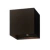 Aplique de pared exterior recargable Akku LED, Up/Down, negro