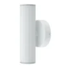 Aplique de pared Hubble de Globen Lighting, blanco, altura 21 cm, IP44