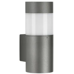 Aplique de pared LED 0274 anthracite/opal