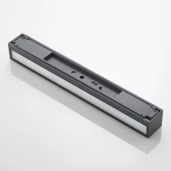 Aplique de pared LED Arcchio Lengo, 50 cm, 2 luces, antracita, CCT