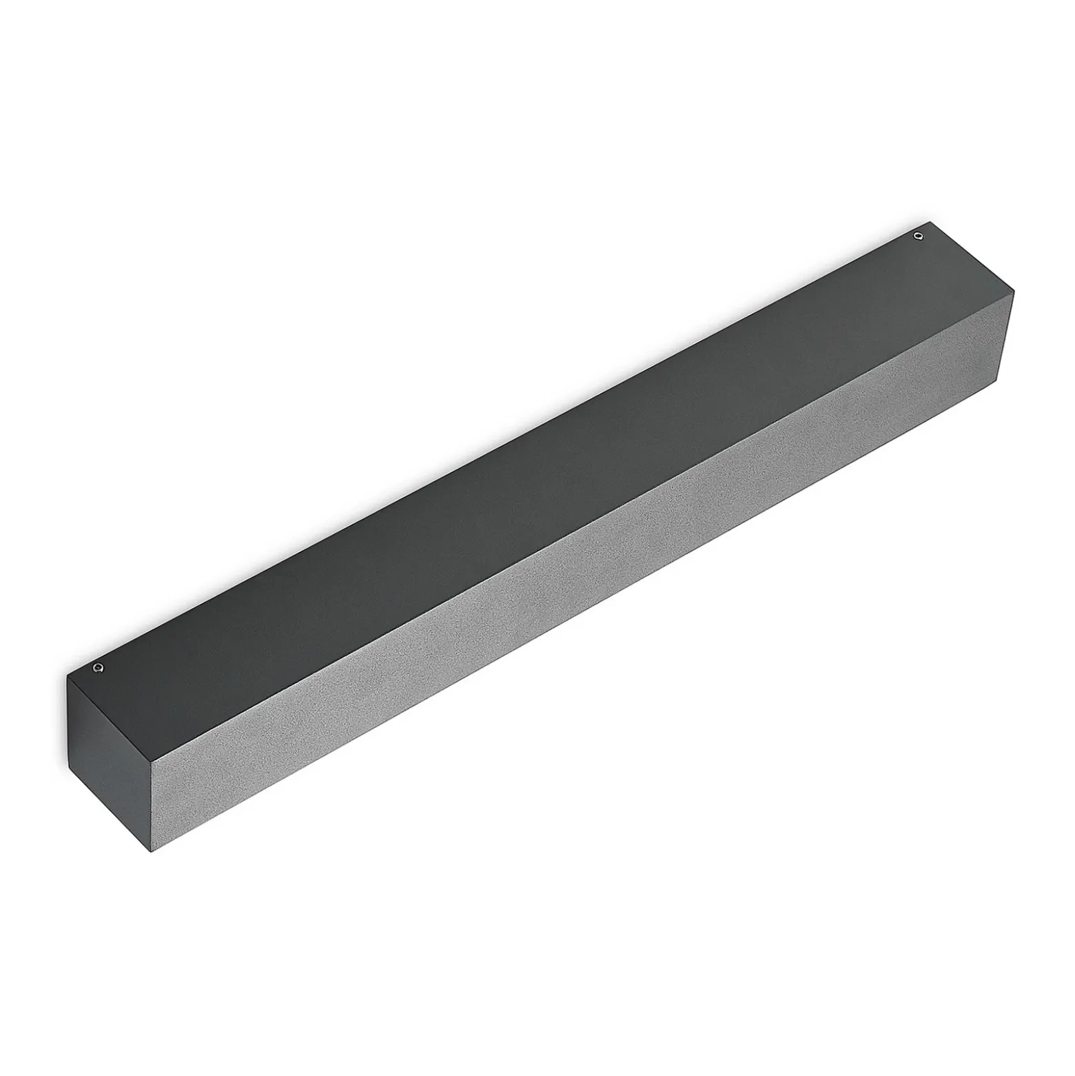 Aplique de pared LED Arcchio Lengo, 50 cm, 1 luz, antracita, CCT