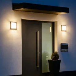 Aplique de pared LED CMD 9151 con detector de movimiento, longitud 24 cm, CCT,