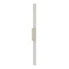 Aplique de pared LED Demi M, arena, aluminio, altura 100 cm, IP54