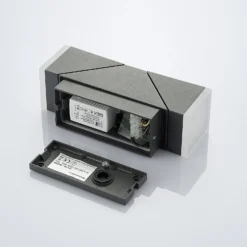 Aplique de pared LED Lindby Sally, 22 cm, antracita, IP54, sensor