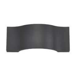 Aplique de pared LED Lucande Jace, antracita, metal, 28 cm, IP54