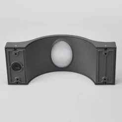 Aplique de pared LED Lucande Jace, antracita, metal, 28 cm, IP54