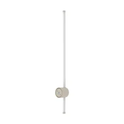 Aplique de pared LED Orla M, arena, aluminio, altura 97 cm