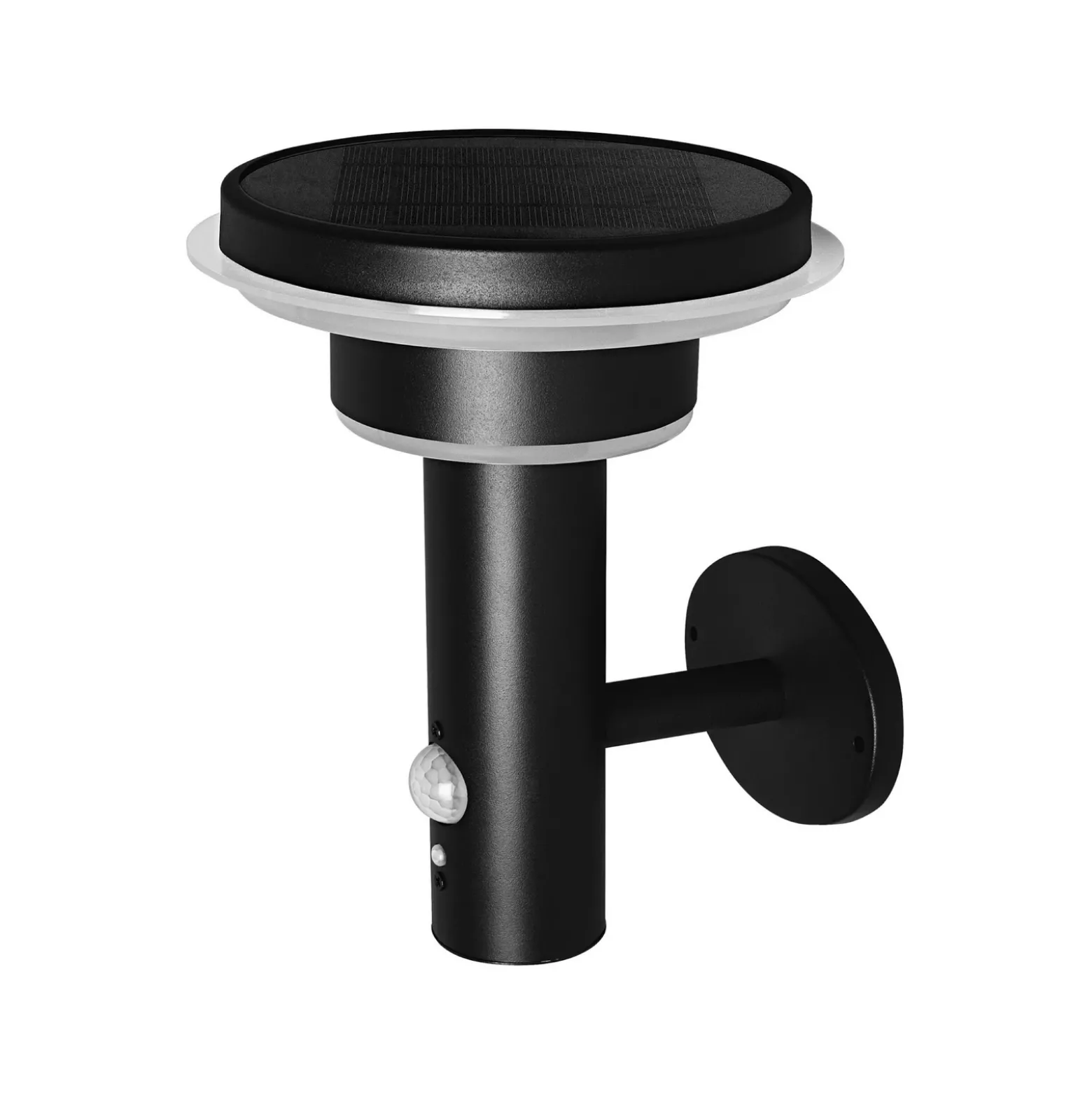 Aplique de pared LED OSRAM ENDURA STYLE SOLAR DOUBLE CIRCLE negra
