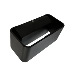 Aplique de pared LED para exterior Saturn de Dyberg Larsen, negro, 14,7 cm