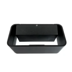 Aplique de pared LED para exterior Saturn de Dyberg Larsen, negro, 14,7 cm
