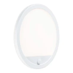Aplique de pared LED Paulmann «Lamina», blanco, Ø 28 cm, CCT, IP44