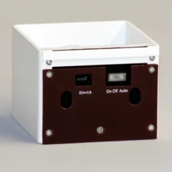 Aplique de pared LED recargable Magnetics, blanco, USB, detector de