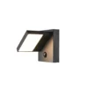 Aplique de pared LED SLV «Abridor», antracita, 14 cm de ancho, con sensor