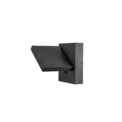 Aplique de pared LED SLV «Abridor», antracita, 14 cm de ancho, con sensor
