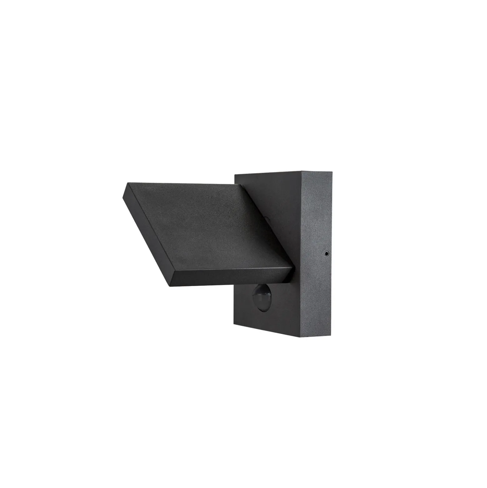 Aplique de pared LED SLV «Abridor», antracita, 14 cm de ancho, con sensor