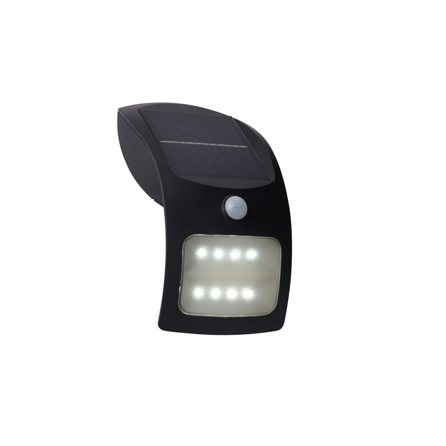 Aplique de pared LED solar 67420BK-PIR, detector de movimiento