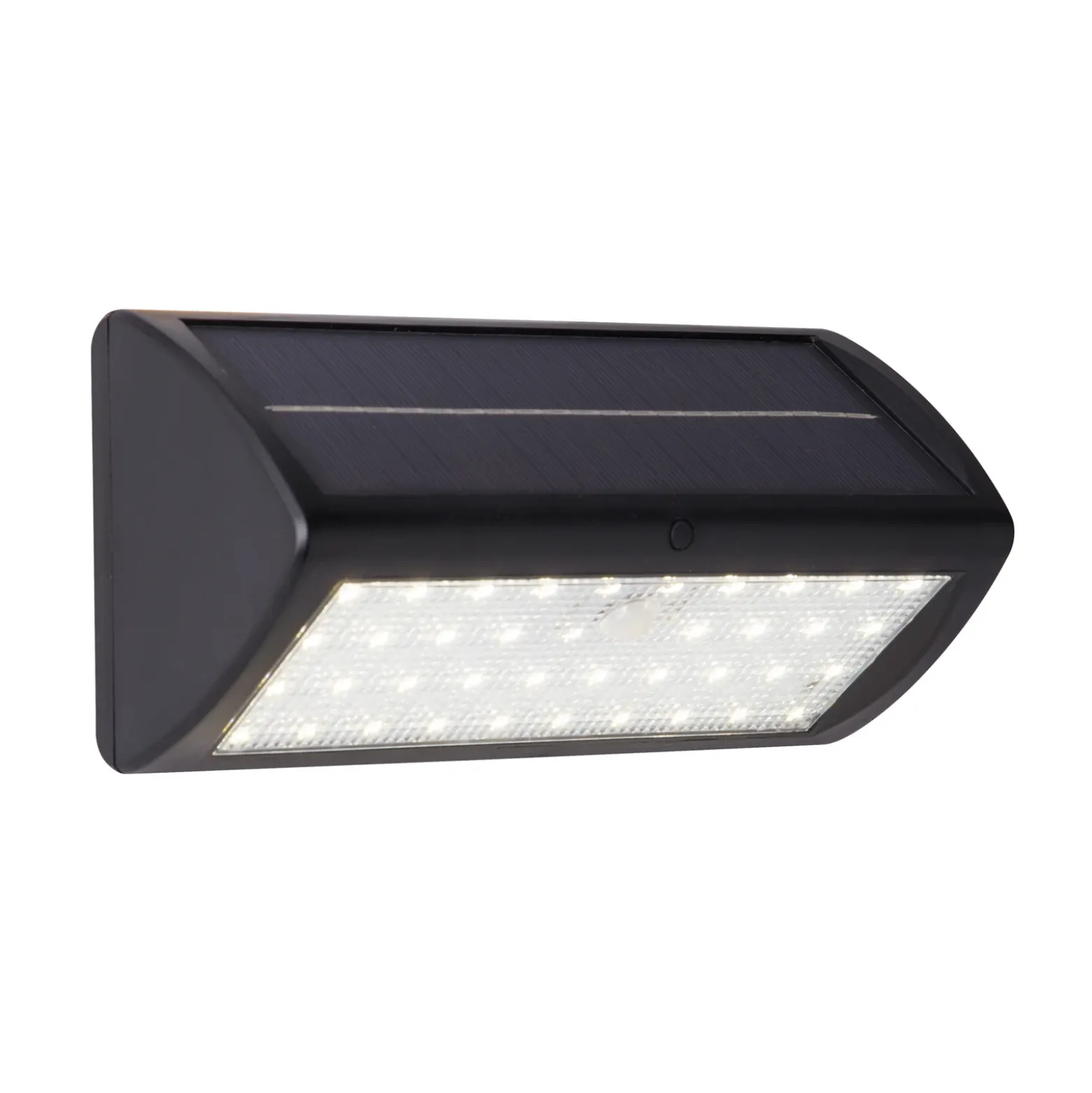 Aplique de pared LED solar 67422BK-PIR, detector de movimiento