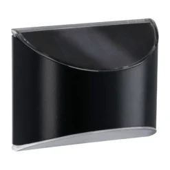 Aplique de pared LED solar Elliot de Paulmann, antracita, IP44