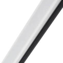 Aplique de pared LED solar Lindby Laarni, atenuable, IP54, negro