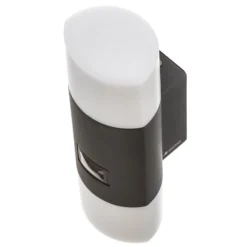 Aplique de pared LED STEINEL L 910 S, color antracita