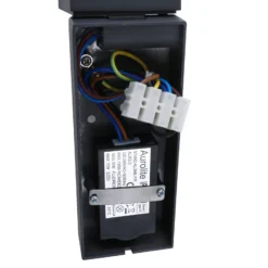 Aplique de pared Lindby Othil, con sensor, antracita, metal, IP44