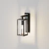 Aplique de pared Maytoni Cell, grafito, aluminio, altura 20 cm, IP65