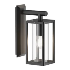 Aplique de pared Maytoni Cell, grafito, aluminio, altura 20 cm, IP65