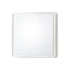 Aplique de pared Oban, 30 cm x 30 cm, sensor, 2 x E27, blanco, IP65