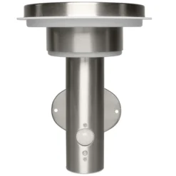Aplique de pared OSRAM ENDURA STYLE SOLAR DOUBLE CIRCLE acero inoxidable