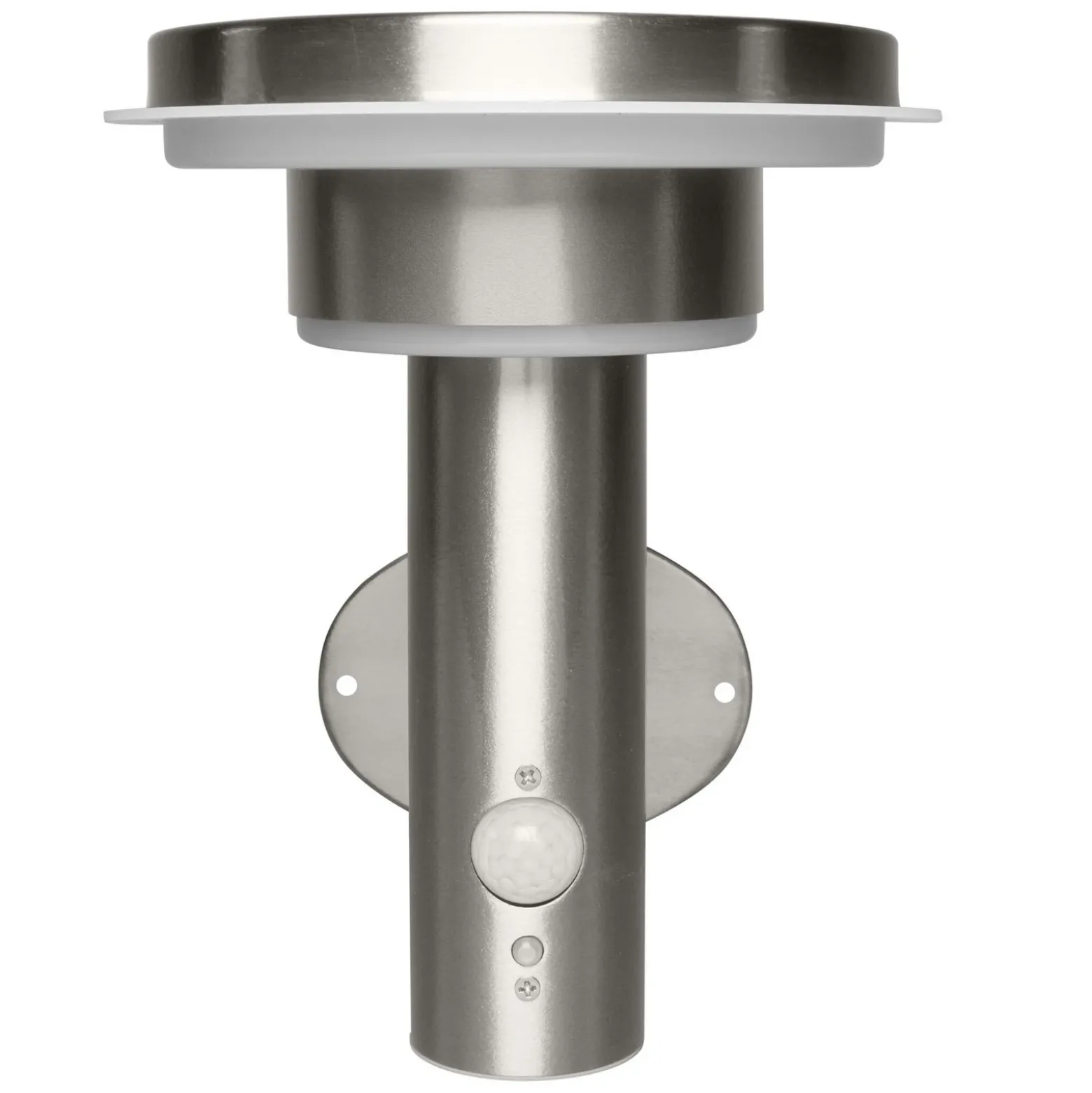 Aplique de pared OSRAM ENDURA STYLE SOLAR DOUBLE CIRCLE acero inoxidable