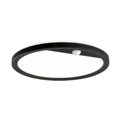 Aplique de pared Paulmann Lamina Sensor CCT, redondo, negro