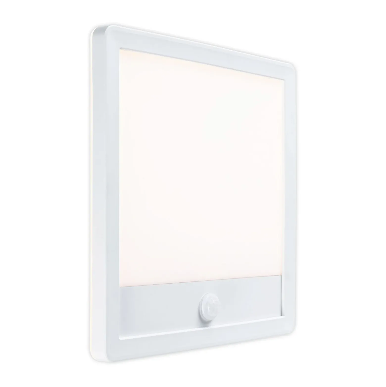 Aplique de pared Paulmann Lamina Sensor CCT, angular, blanco