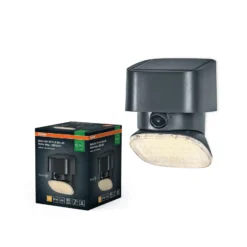 Aplique de pared solar OSRAM ENDURA STYLE TURN, gris, sensor, IP54