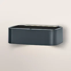 Aplique de pared solar OSRAM ENDURA STYLE UPDOWN, gris, sensor IP65