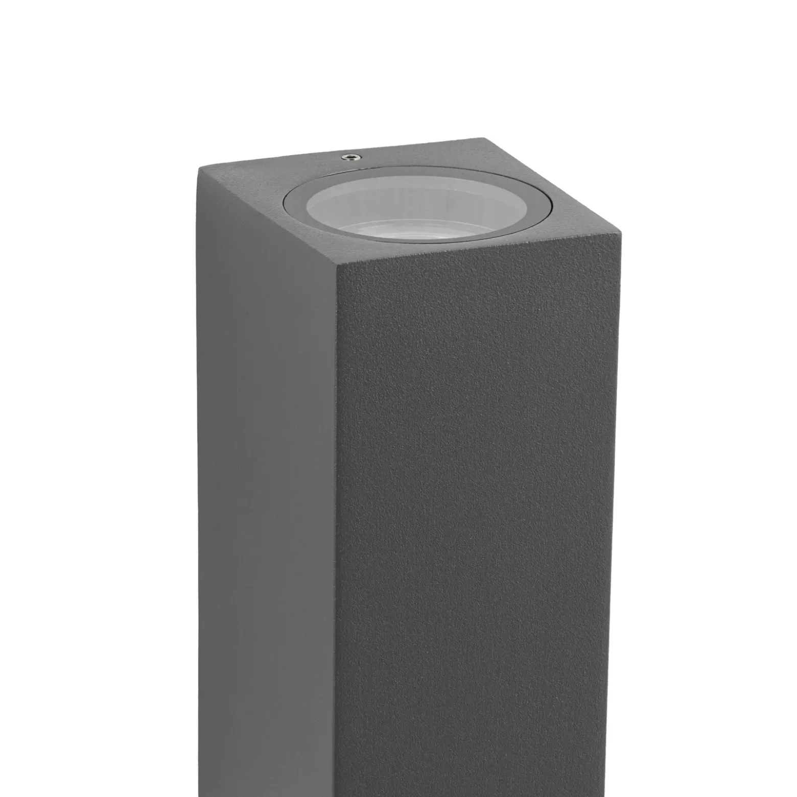 Aplique de pared Xava de Lucande, arriba/abajo, antracita, 2 luces, GU10