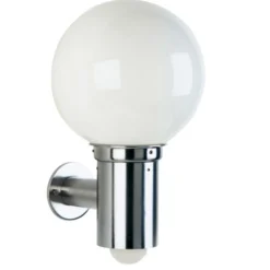 Aplique 157, esfera, con detector de movimiento