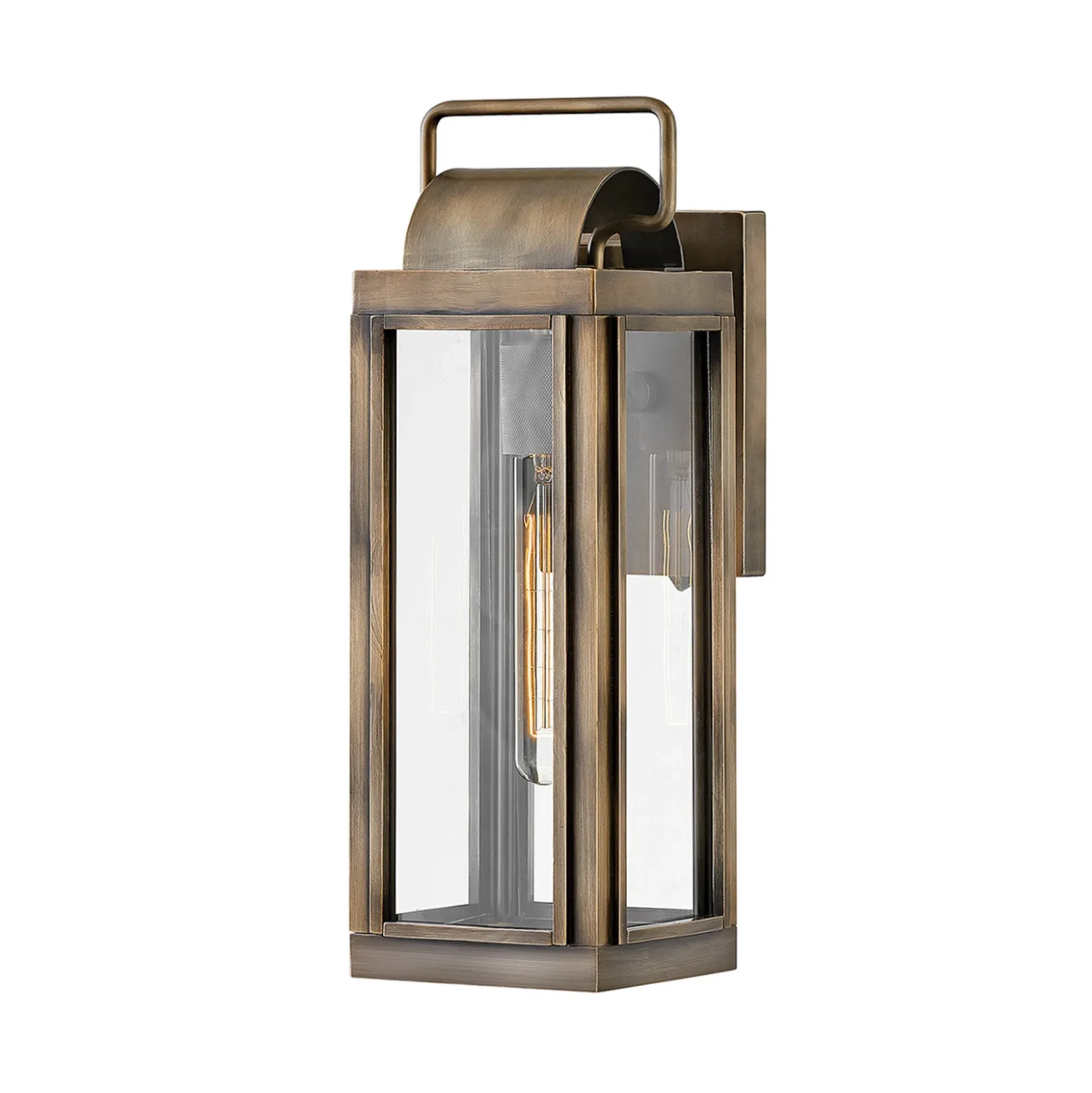 Aplique exterior Sag Harbour, 1 luz bronce