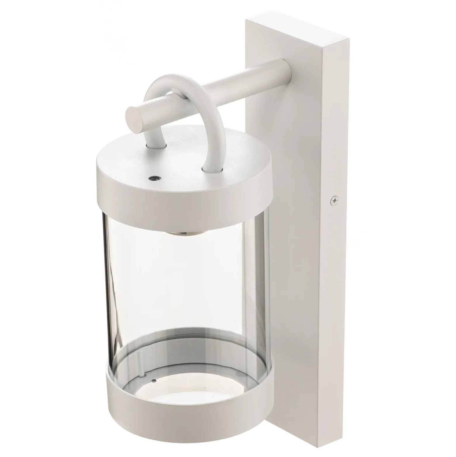 Aplique exterior Sambesi sensor crepuscular blanco