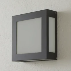 Aplique exterior sensor LED Aqua Legendo antracita
