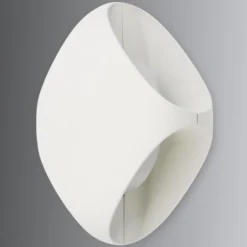 Aplique LED de exterior Bu-oh! blanco