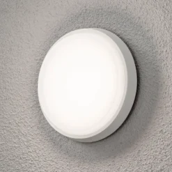 Aplique LED de exterior Cesena, redondo