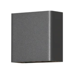 Aplique LED de exterior Chieri, 4 luces, antracita