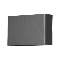 Aplique LED de exterior Chieri, 8 luces, blanco