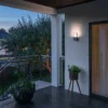 Aplique LED de exterior de vanguardia Matera